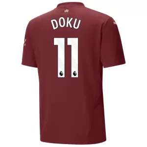 Camisolas Manchester City Jérémy Doku 11 Equipamento Terceiro 24/25 Camisolas Manchester City Jérémy Doku 11 Equipamento Terceiro 24/25