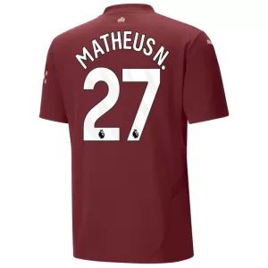 Camisolas Manchester City Matheus Nunes 27 Equipamento Terceiro 24/25 Camisolas Manchester City Matheus Nunes 27 Equipamento Terceiro 24/25