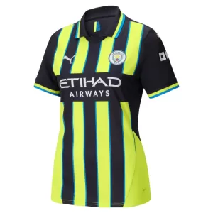 Camisolas Manchester City Mulher Equipamento Alternativo 24/25 Camisolas Manchester City Mulher Equipamento Alternativo 24/25