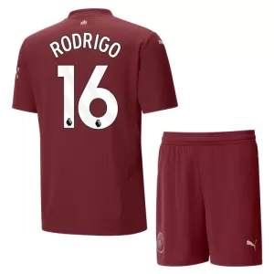 Camisolas Manchester City Rodrigo Hernández 16 Criança Equipamento Terceiro 24/25 Camisolas Manchester City Rodrigo Hernández 16 Criança Equipamento Terceiro 24/25