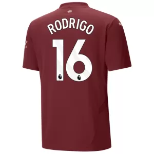 Camisolas Manchester City Rodrigo Hernández 16 Equipamento Terceiro 24/25 Camisolas Manchester City Rodrigo Hernández 16 Equipamento Terceiro 24/25