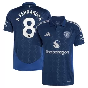 Camisolas Manchester United Bruno Fernandes 8 Equipamento Alternativo 24/25 Camisolas Manchester United Bruno Fernandes 8 Equipamento Alternativo 24/25