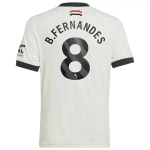 Camisolas Manchester United Bruno Fernandes 8 Equipamento Terceiro 24/25