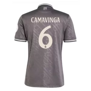 Camisolas Real Madrid Eduardo Camavinga 6 Equipamento Terceiro 24/25 Camisolas Real Madrid Eduardo Camavinga 6 Equipamento Terceiro 24/25