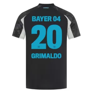 Camisolas Bayer 04 Leverkusen Alejandro Grimaldo 20 Equipamento Terceiro 24/25