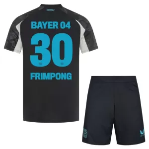 Camisolas Bayer 04 Leverkusen Jeremie Frimpong 30 Criança Equipamento Terceiro 24/25 Camisolas Bayer 04 Leverkusen Jeremie Frimpong 30 Criança Equipamento Terceiro 24/25
