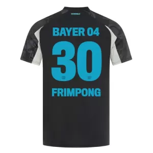 Camisolas Bayer 04 Leverkusen Jeremie Frimpong 30 Equipamento Terceiro 24/25 Camisolas Bayer 04 Leverkusen Jeremie Frimpong 30 Equipamento Terceiro 24/25