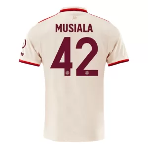 Camisolas FC Bayern de Munique Jamal Musiala 42 Equipamento Terceiro 24/25 Camisolas FC Bayern de Munique Jamal Musiala 42 Equipamento Terceiro 24/25