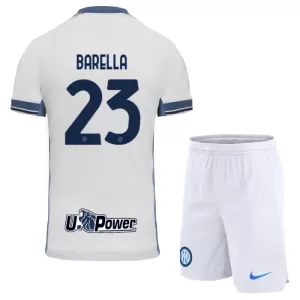Camisolas Inter Milan Barella 23 Criança Equipamento Alternativo 24/25 Camisolas Inter Milan Barella 23 Criança Equipamento Alternativo 24/25