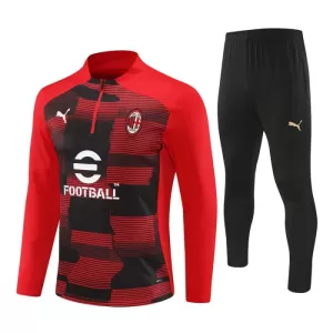 AC Milan Conjunto de Moletom de Treino 24/25 Vermelho AC Milan Conjunto de Moletom de Treino 24/25 Vermelho