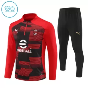 AC Milan Conjunto de Moletom de Treino Criança 24/25 Vermelho AC Milan Conjunto de Moletom de Treino Criança 24/25 Vermelho