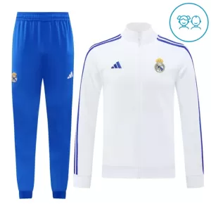 Real Madrid Casaco de Treino Conjunto Criança 24/25 Branco Real Madrid Casaco de Treino Conjunto Criança 24/25 Branco