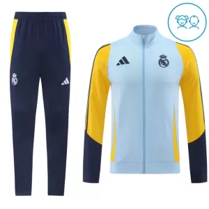 Real Madrid Casaco de Treino Conjunto Criança 24/25 Cinza Real Madrid Casaco de Treino Conjunto Criança 24/25 Cinza