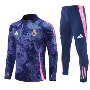 Real Madrid Conjunto de Moletom de Treino 24/25 Dragon Frota Real Madrid Conjunto de Moletom de Treino 24/25 Dragon Frota