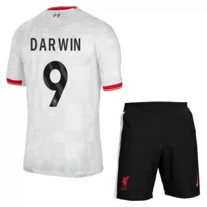 Camisolas Liverpool Darwin Núñez 9 Criança Equipamento Terceiro 24/25 Camisolas Liverpool Darwin Núñez 9 Criança Equipamento Terceiro 24/25