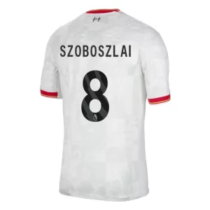 Camisolas Liverpool Szoboszlai 8 Equipamento Terceiro 24/25 Camisolas Liverpool Szoboszlai 8 Equipamento Terceiro 24/25