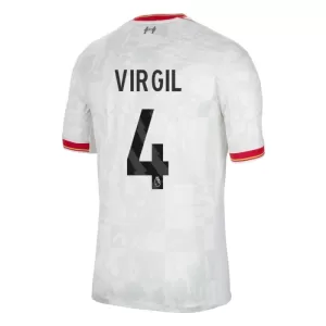Camisolas Liverpool Virgil van Dijk 4 Equipamento Terceiro 24/25 Camisolas Liverpool Virgil van Dijk 4 Equipamento Terceiro 24/25