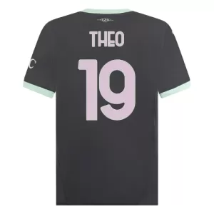 Camisolas AC Milan Theo Hernandez 19 Equipamento Terceiro 24/25