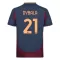 Camisolas AS Roma Paulo Dybala 21 Equipamento Terceiro 24/25