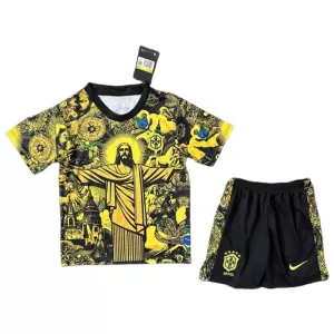 Camisolas Brasil Criança 2024 Amarelo Especial Camisolas Brasil Criança 2024 Amarelo Especial