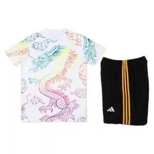 Camisolas Real Madrid Criança 24/25 Dragon Branco