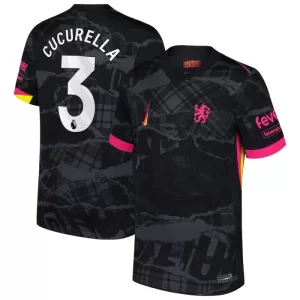 Camisolas Chelsea Cucurella 3 Equipamento Terceiro 24/25 Camisolas Chelsea Cucurella 3 Equipamento Terceiro 24/25