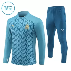 Olympique Marseille Conjunto de Moletom de Treino Criança 24/25 Azul Olympique Marseille Conjunto de Moletom de Treino Criança 24/25 Azul