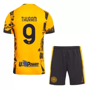 Camisolas Inter Milan Thuram 9 Criança Equipamento Terceiro 24/25 Camisolas Inter Milan Thuram 9 Criança Equipamento Terceiro 24/25