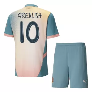 Camisolas Manchester City Jack Grealish 10 Criança Equipamento 4ª 24/25 Camisolas Manchester City Jack Grealish 10 Criança Equipamento 4ª 24/25