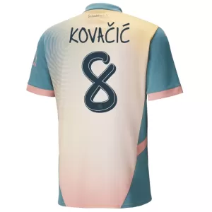 Camisolas Manchester City Mateo Kovacic 8 Equipamento 4ª 24/25 Camisolas Manchester City Mateo Kovacic 8 Equipamento 4ª 24/25
