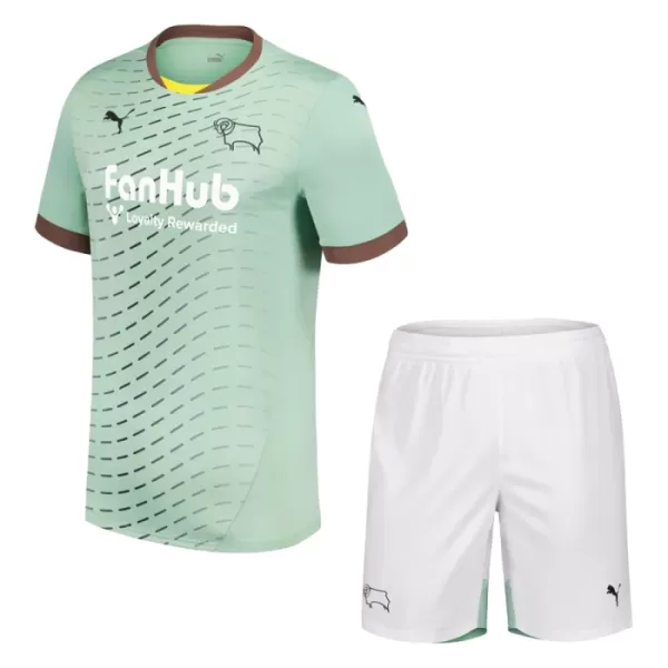 Camisolas Derby County Criança Equipamento Alternativo 24/25 Camisolas Derby County Criança Equipamento Alternativo 24/25