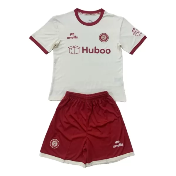 Camisolas Bristol City Criança Equipamento Alternativo 24/25 Camisolas Bristol City Criança Equipamento Alternativo 24/25