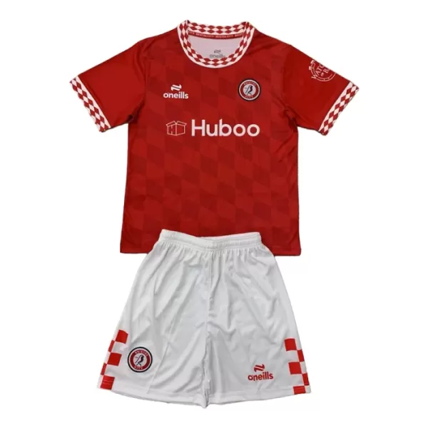 Camisolas Bristol City Criança Equipamento Principal 24/25 Camisolas Bristol City Criança Equipamento Principal 24/25