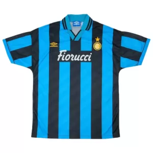 Camisolas Inter Milan 1994-95 Equipamento Principal Retro Camisolas Inter Milan 1994-95 Equipamento Principal Retro
