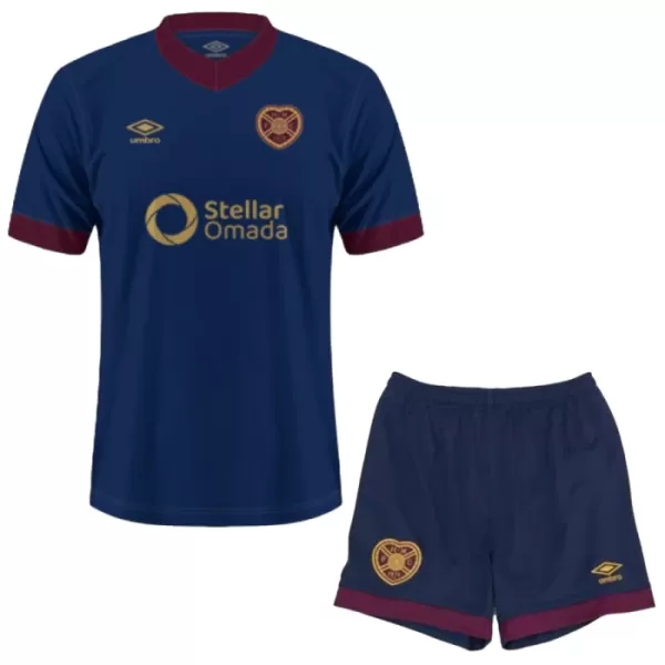 Camisolas Heart of Midlothian Criança Equipamento Terceiro 24/25 Camisolas Heart of Midlothian Criança Equipamento Terceiro 24/25