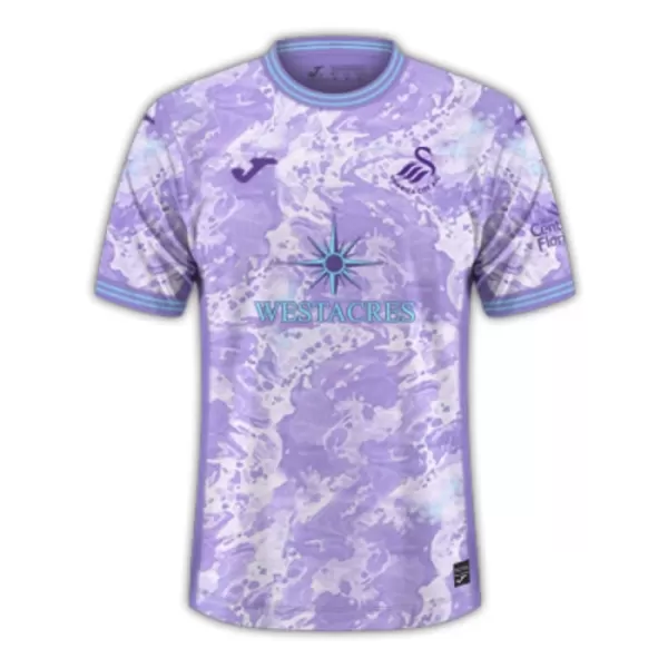 Camisolas Swansea City Equipamento Terceiro 24/25 Camisolas Swansea City Equipamento Terceiro 24/25