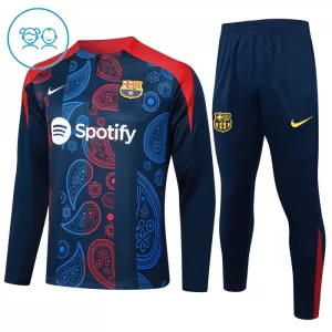Barcelona Conjunto de Moletom de Treino Criança 24/25 Frota Barcelona Conjunto de Moletom de Treino Criança 24/25 Frota