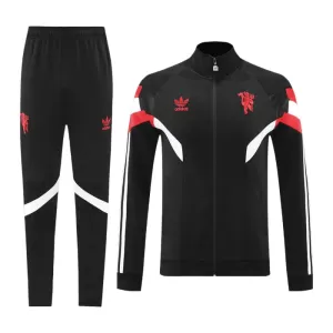 Manchester United Casaco de Treino Conjunto 24/25 Preto