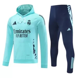 Real Madrid Capuz Conjunto de Moletom de Treino 24/25 Real Madrid Capuz Conjunto de Moletom de Treino 24/25