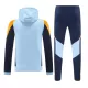 Real Madrid Capuz Conjunto de Moletom de Treino 24/25 Azul