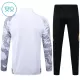 Real Madrid Casaco de Treino Conjunto Criança 24/25 Dragon Branco