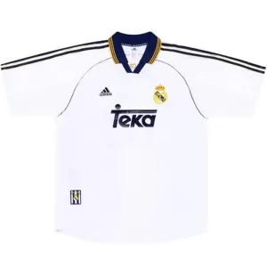 Camisolas Real Madrid 1998-00 Equipamento Principal Retro Camisolas Real Madrid 1998-00 Equipamento Principal Retro