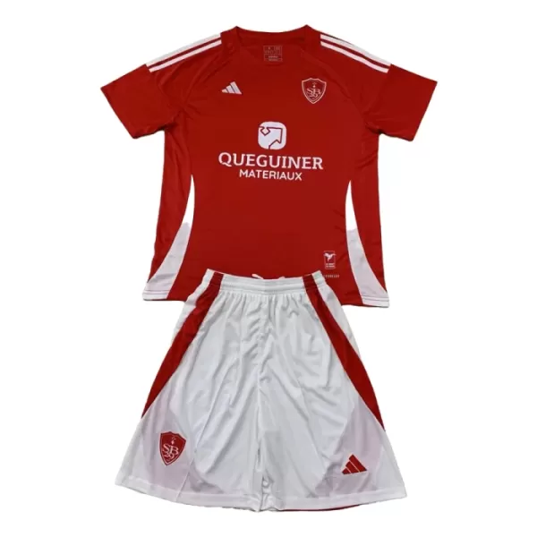 Camisolas Stade Brestois Criança Equipamento Principal 24/25 Camisolas Stade Brestois Criança Equipamento Principal 24/25