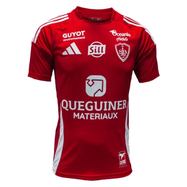 Camisolas Stade Brestois Equipamento Principal 24/25 Camisolas Stade Brestois Equipamento Principal 24/25