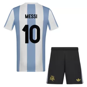 Camisolas Argentina Lionel Messi 10 Criança Aniversário 2024 Camisolas Argentina Lionel Messi 10 Criança Aniversário 2024