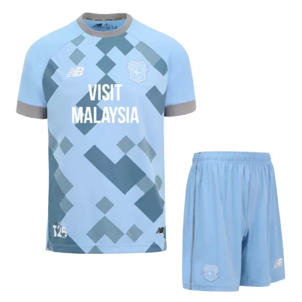 Camisolas Cardiff City Criança Equipamento Terceiro 24/25 Camisolas Cardiff City Criança Equipamento Terceiro 24/25
