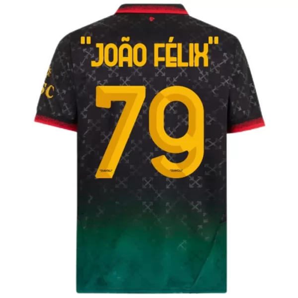 Camisolas AC Milan João Félix 79 Equipamento 4ª 24/25 Camisolas AC Milan João Félix 79 Equipamento 4ª 24/25