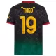 Camisolas AC Milan Theo Hernández 19 Equipamento 4ª 24/25 Camisolas AC Milan Theo Hernández 19 Equipamento 4ª 24/25