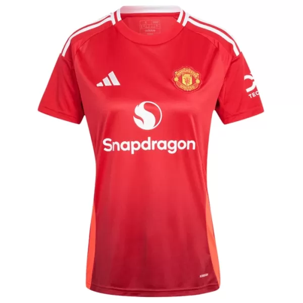 Camisolas Manchester United Mulher Equipamento Principal 24/25 Camisolas Manchester United Mulher Equipamento Principal 24/25