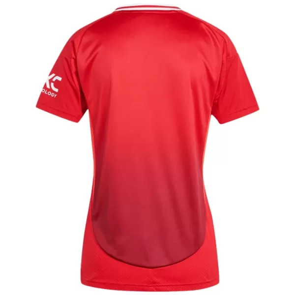 Camisolas Manchester United Mulher Equipamento Principal 24/25